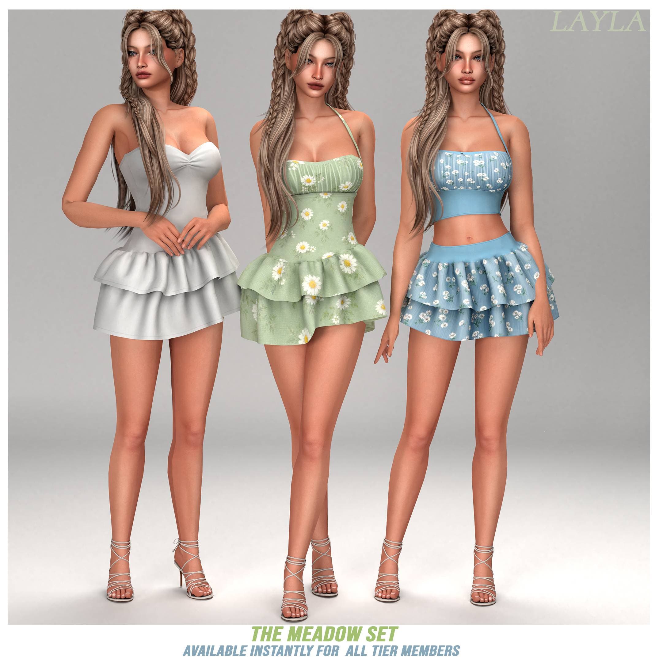 Сет платьев Meadow set